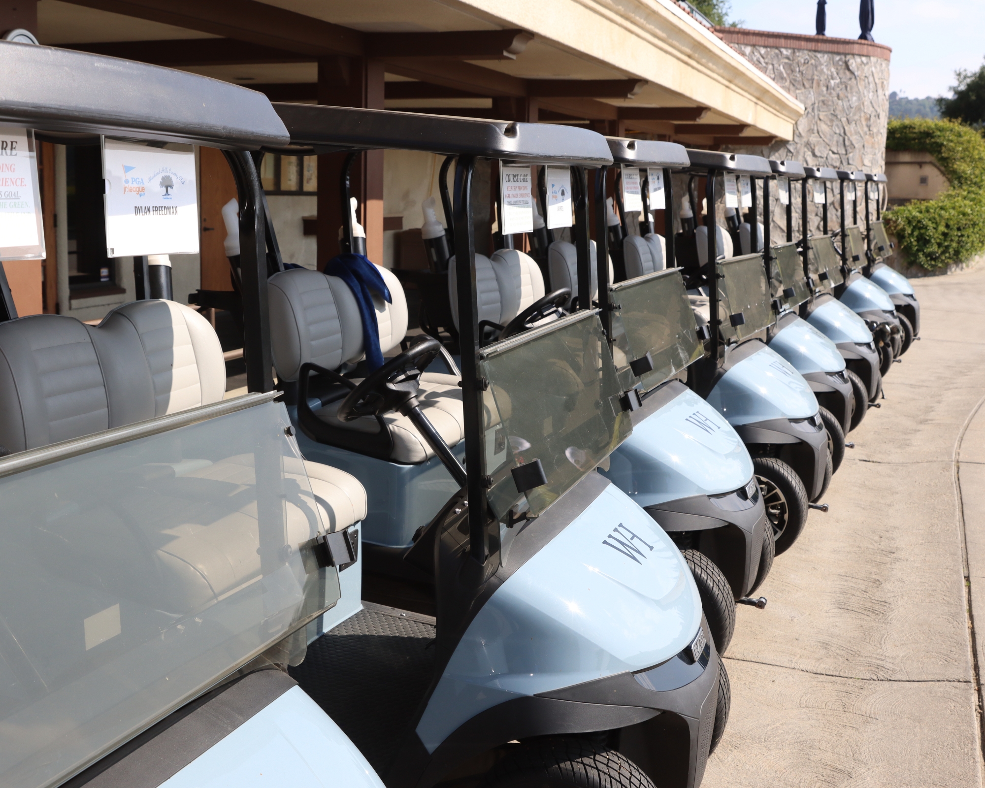 New EZ-GO carts at WHCC